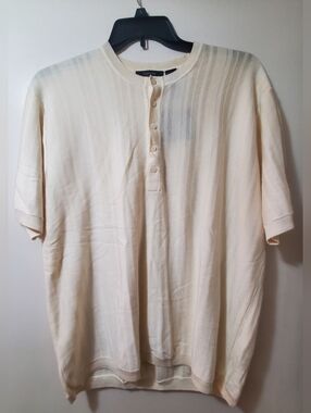 Caiborne Men's Shirt Short Sleeve Size XL